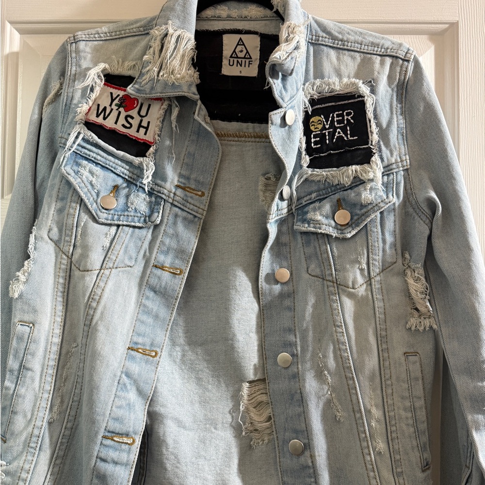 UNIF Denim Jacket with Stylish Accents